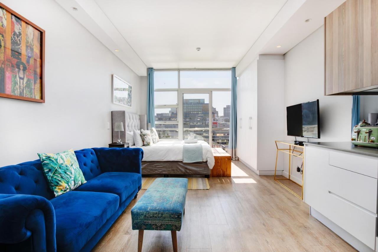 Backup-Power Eclectic Blue City View Apartment Cidade Do Cabo Exterior foto